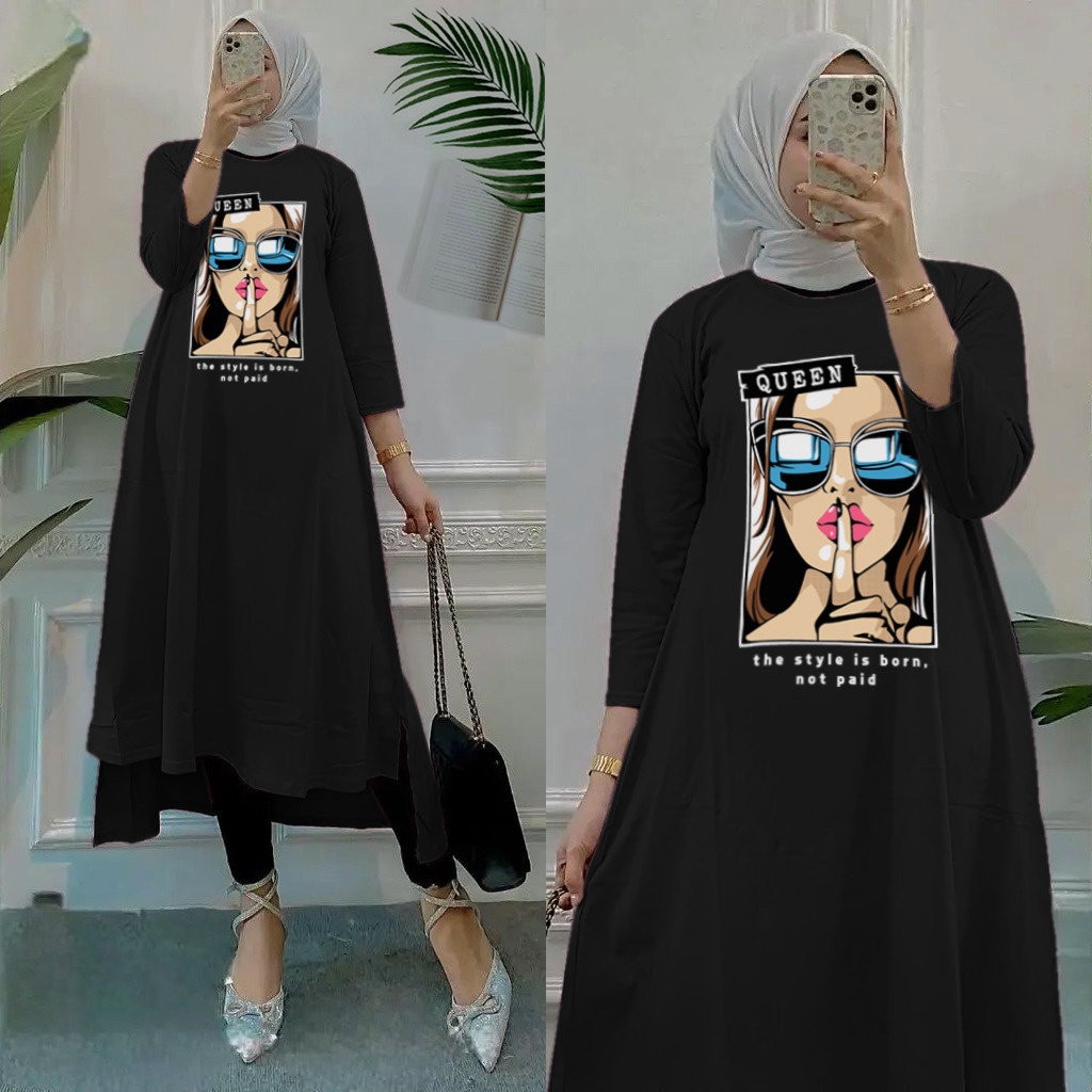 VF - Gamis Queen Midi Dress Muslimah Dewasa