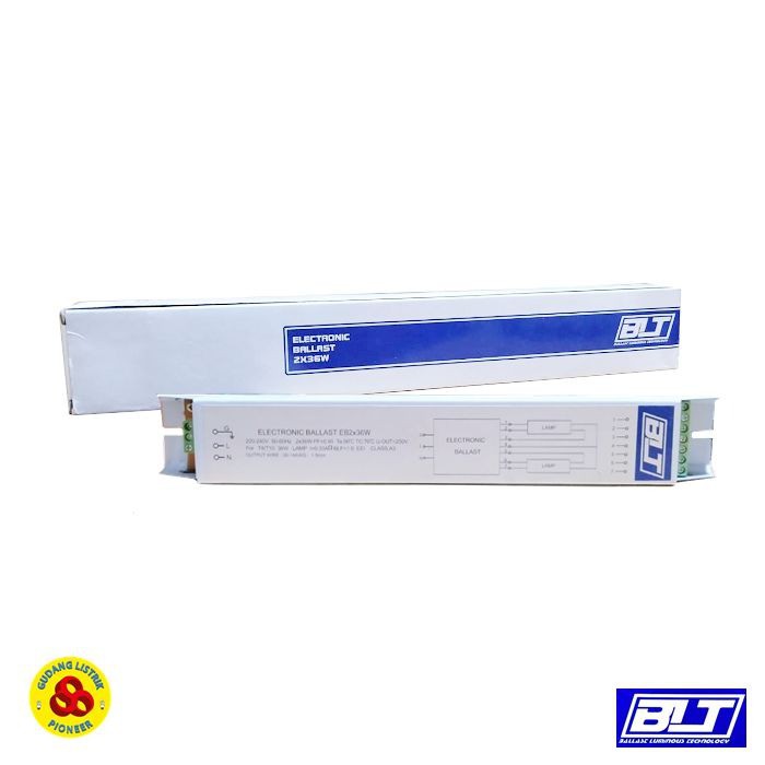 BLT Ballast Electronic 2 x 36W TL Neon Trafo Elektronik TL 2x36 Watt