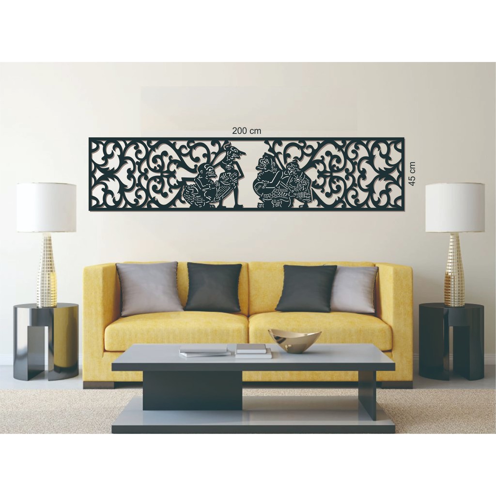 HIASAN DINDING LASER CUTTING