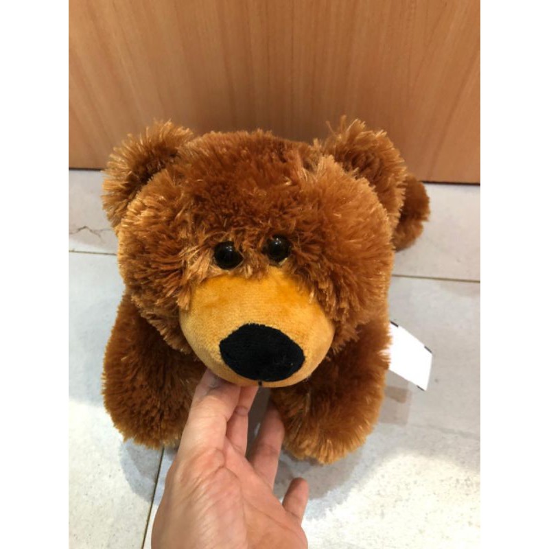 Boneka Bear Lying Bear Tidur Tengkurap Lucu Ukuran M