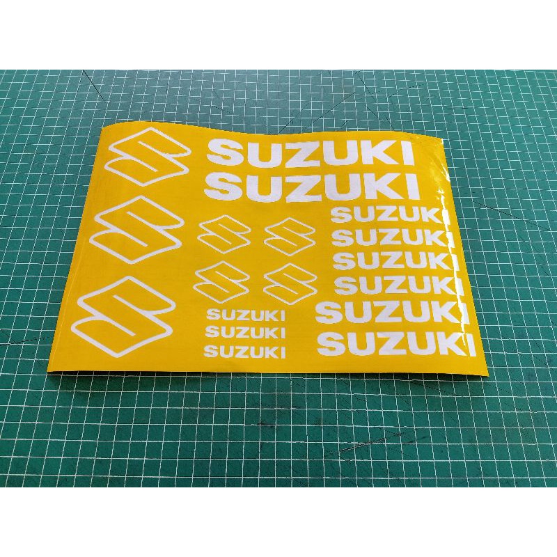 stencil mal airbrush sepeda motor suzuki