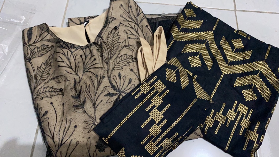 Maura Couple - Sania Ruffle Batik Couple Ori Ndoro Jowi Dnt Garansi Termurah Shopee - Couple Kintana