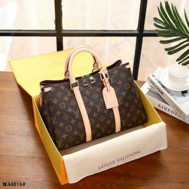 TK2B Tas wanita branded import Tas selempang wanita LV Soufflot Bag X44816 High Premium AAA