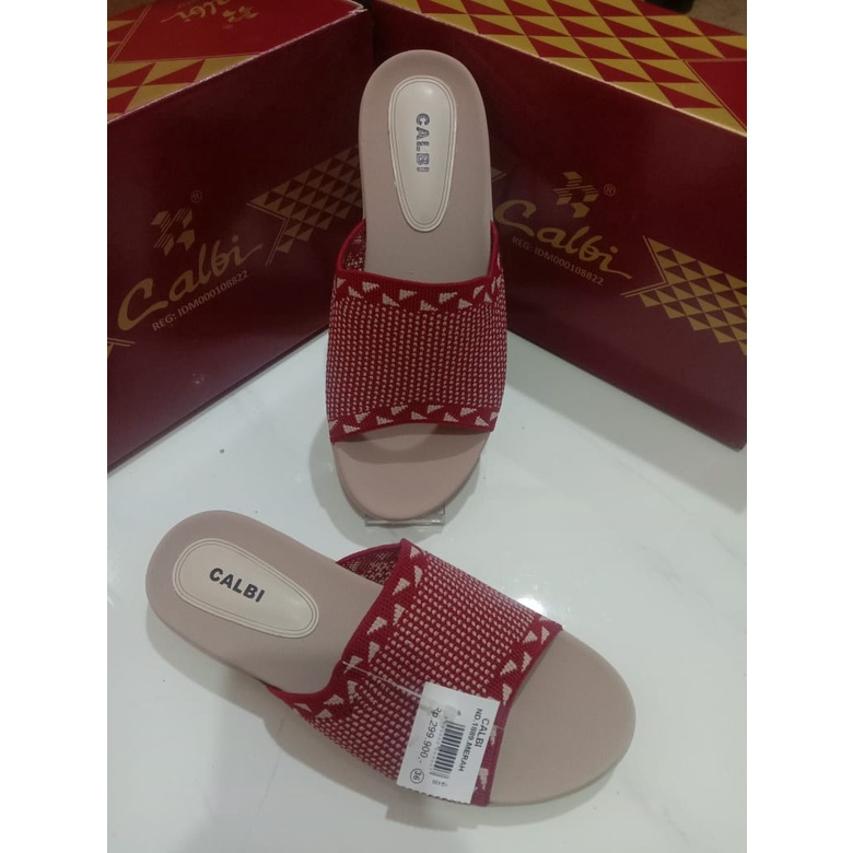 Wedges Rajut Selop Merk CALBI ND. 1889