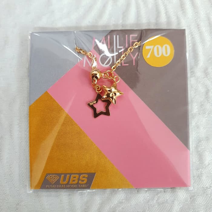 cincin millie molly serut emas 70 % 700 70 % variasi star