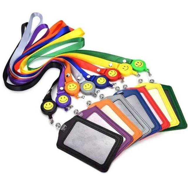 

Nametag Gantungan kartu nama banyak warna