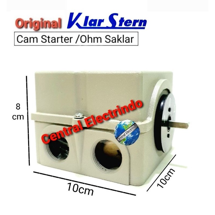 Cam Starter Ohm Saklar 3P GA-16A 3500Watt I-0 (ON-OFF) KlarStern.