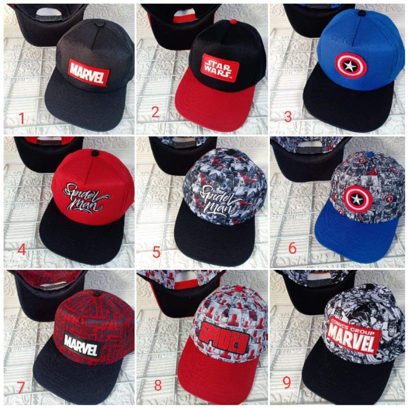 Topi Anak Marvel Nevada Matahari