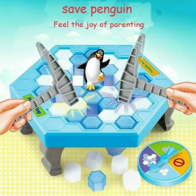 Penguin Trap - Mainan Save Penguin - Ice Breaking Penguin