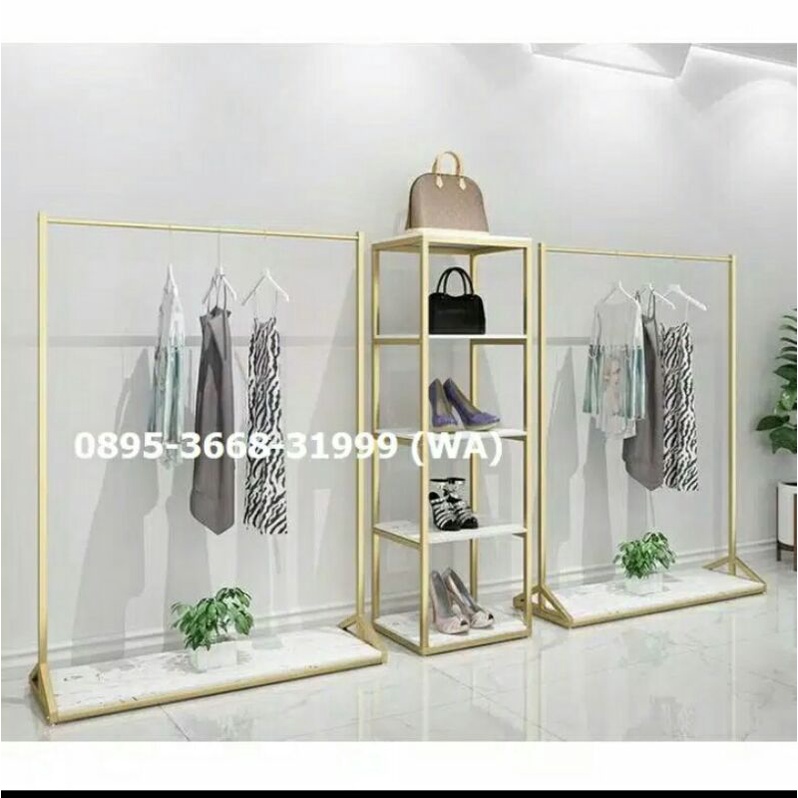 Display Baju Butik/ Gantungan Baju Butik