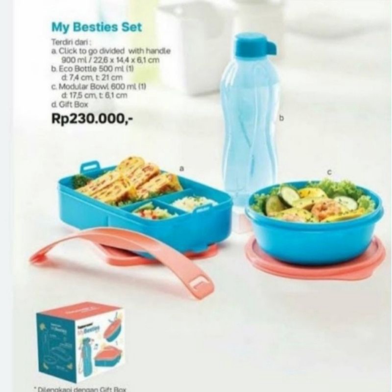 Tupperware promo tempat makan anak set