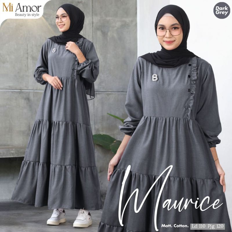 Rashifa - Maurice dress matt cotton Ld 105 - 110 pj 120- 125 all size   original berlabel Mi Amor