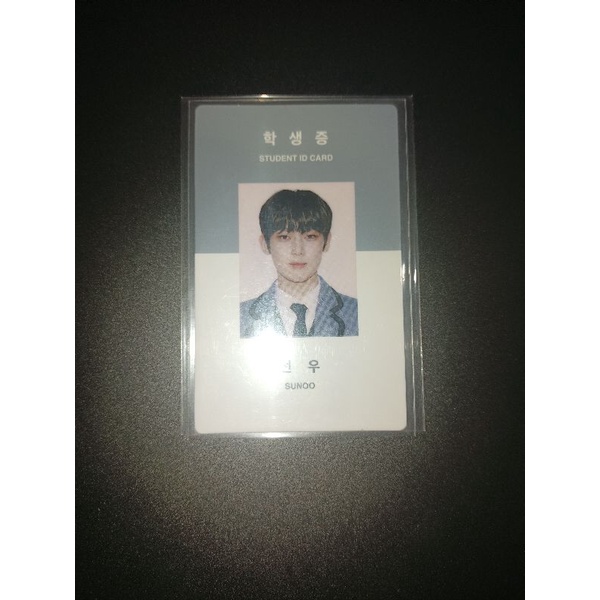 PHOTOCARD ID CARD SG 2021 SUNOO ENHYPEN SEASON GREETINGS (IDC)