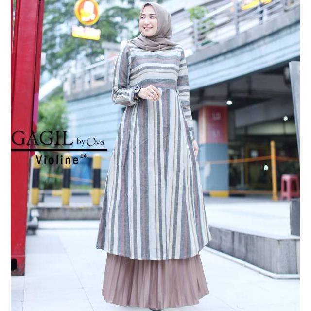 SETELAN PRISKET VIOLINE 14 GAGIL FASHION BY OVA ORIGINAL