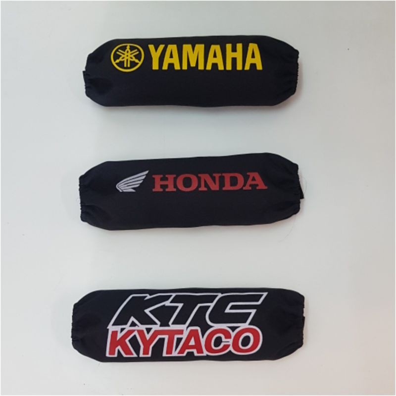 Cover sarung Polos/ada Merk shock shockbreaker per belakang motor bebek matic kopling kitaco ohlins ktc RCB bikers