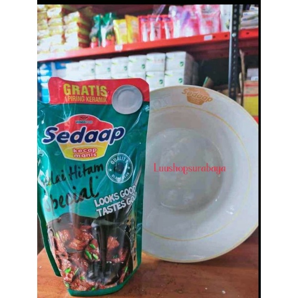 

Kecap Sedaap Manis Kedelai Hitam Spesial 550ml Kecap Sedap Spesial