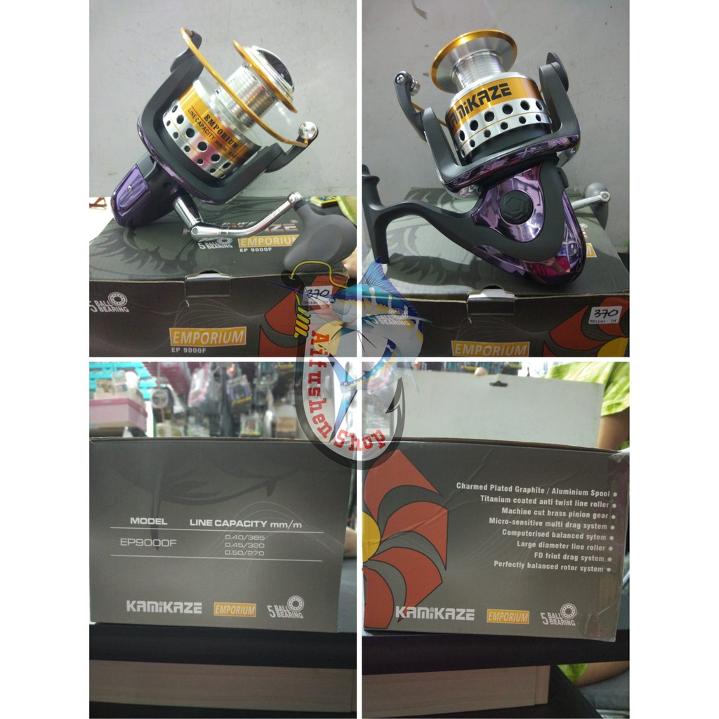 REEL KAMIKAZE EMPORIUM EP 9000F 5 BALL BEARING