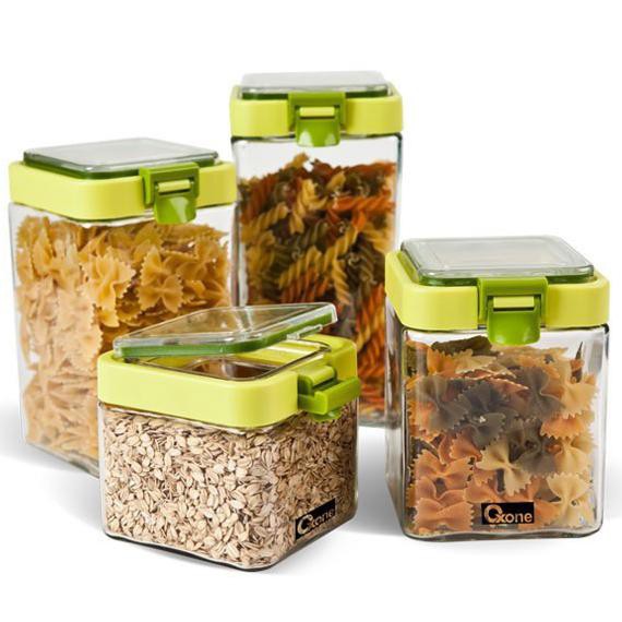 Ox 304 Toples Penyimpan Makanan Bahan Kaca Tebal New Anggrekmart