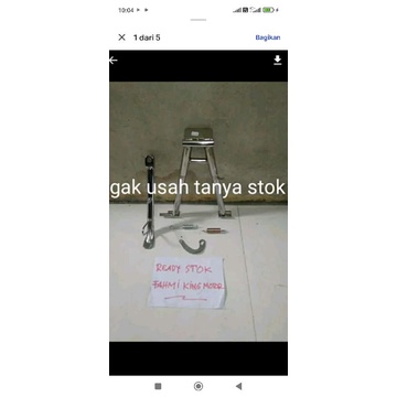 STANDAR TENGAH CROM RING VELG 18 RX KING RXK SESUAI POTO INI HARGA NETT MURAH