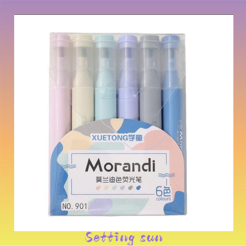 Kapasitas Besar Retro Warna Stabilo Siswa Spidol Titik Warna Spidol TN