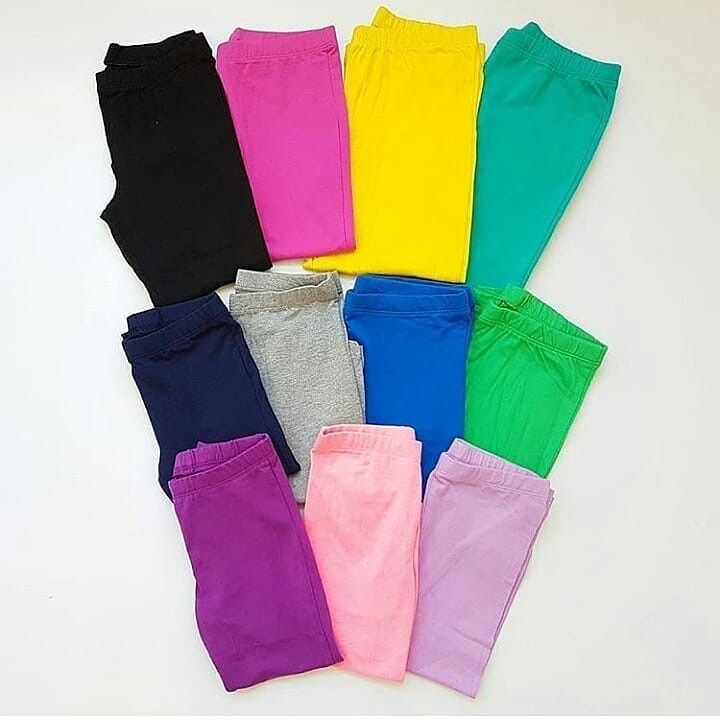 Celana legging anak Perempuan Celana Legging Polos 1-12 Tahun