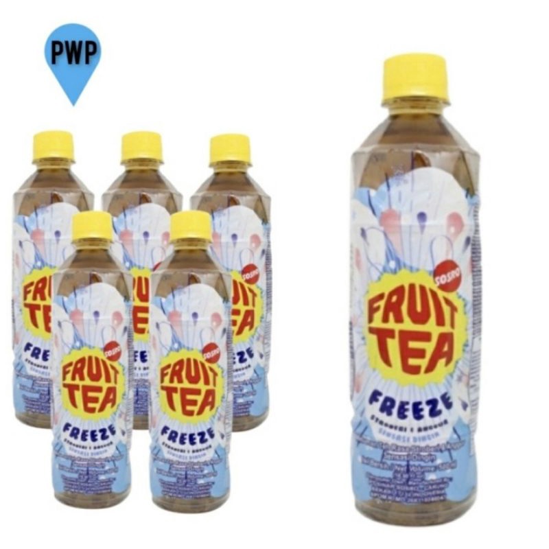 

Fruit Tea Freeze Sosro Kemasan Botol 350Ml Paket 6 Pc