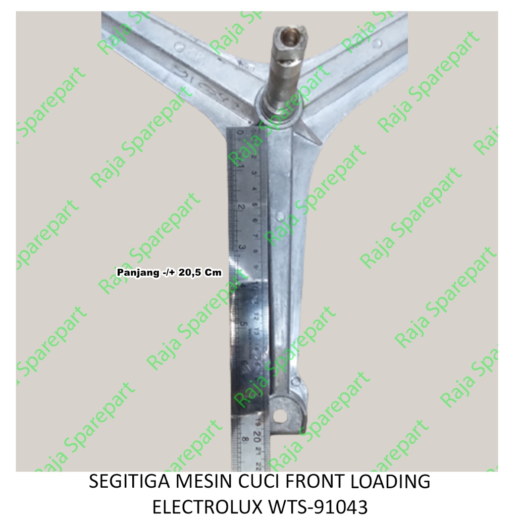 SEGITIGA MESIN CUCI FRONT LOADING ELECTROLUX WTS-91043