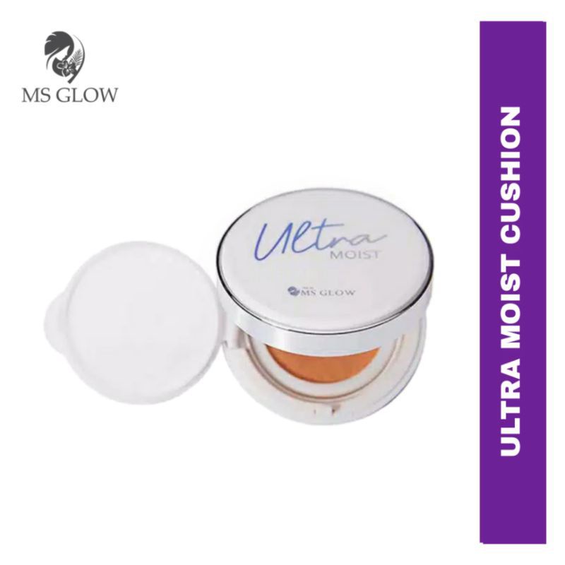 (BISA COD & GOSEND) MS GLOW ULTRA MOIST CUSHION MS COSMETICS