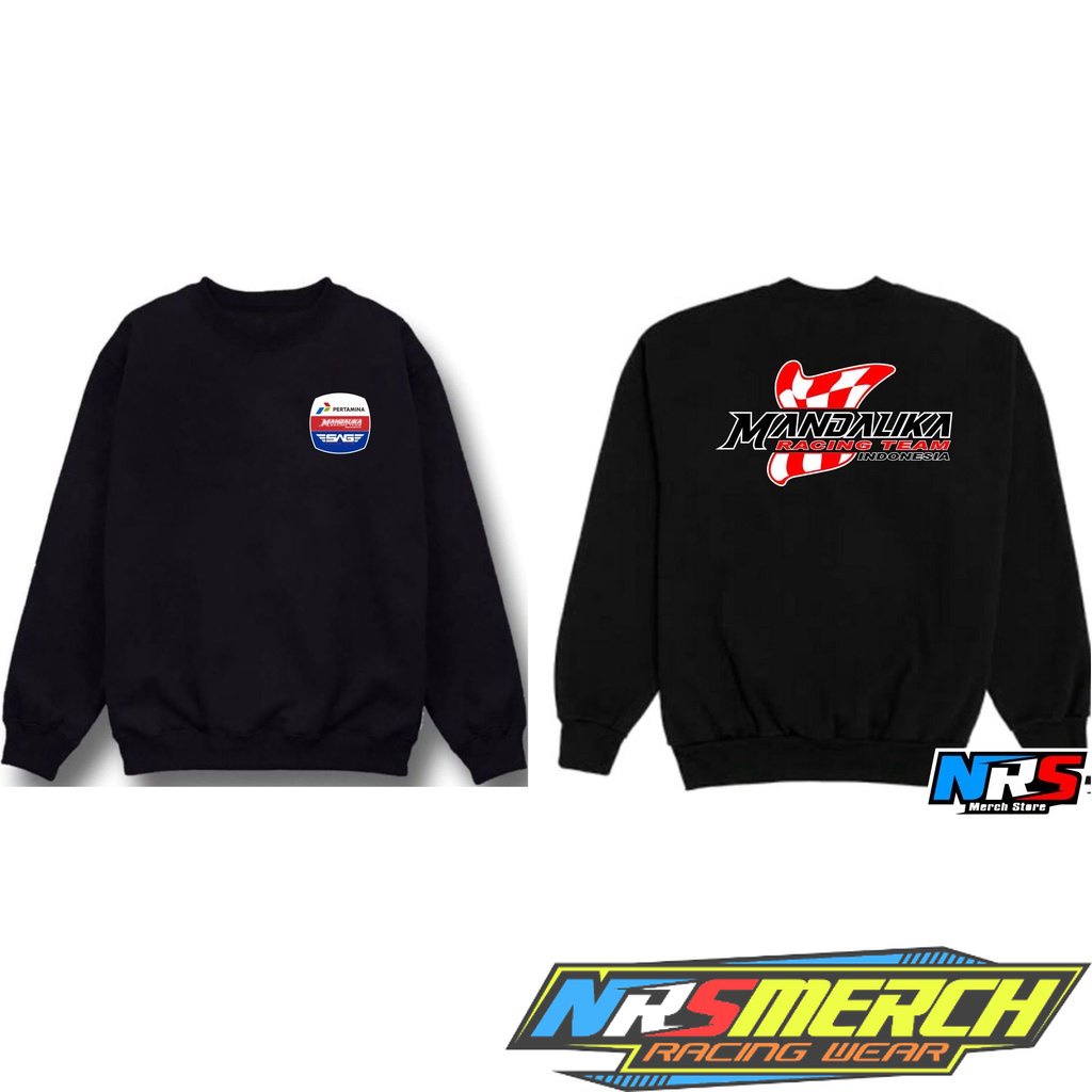 SWEATER CREWNECK PERTAMINA MANDALIKA TEAM
