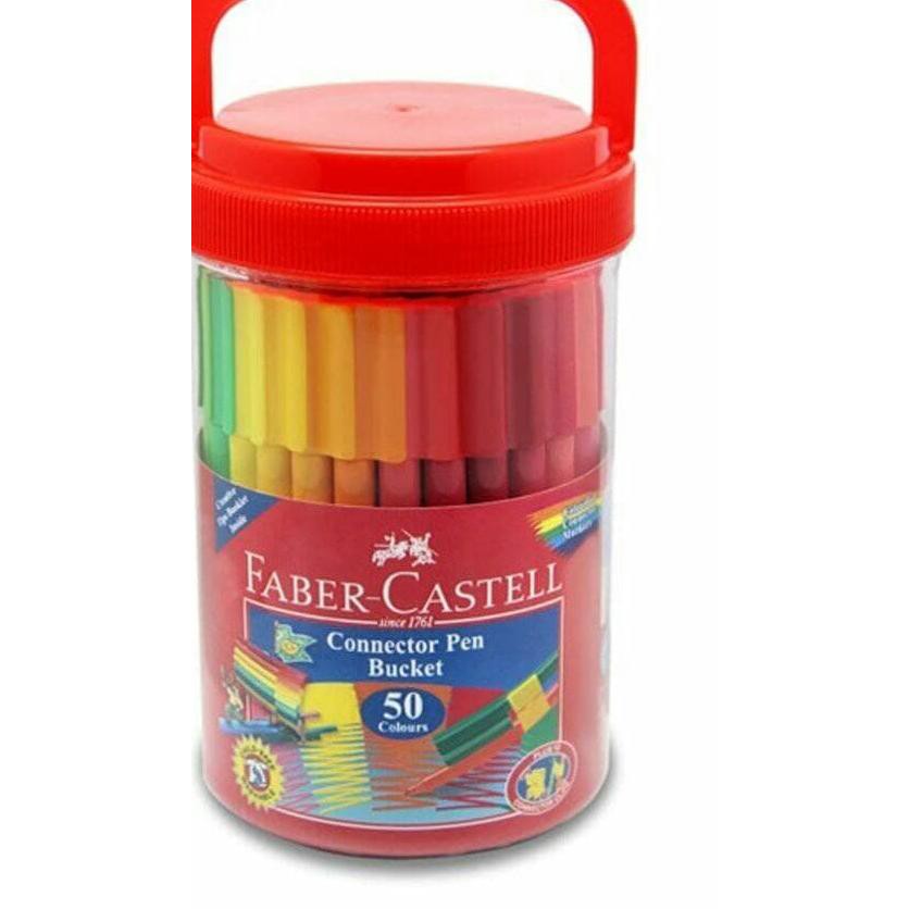 

✧ CONNECTOR PEN FABER-CASTEL ISI 50 WARNA ➢