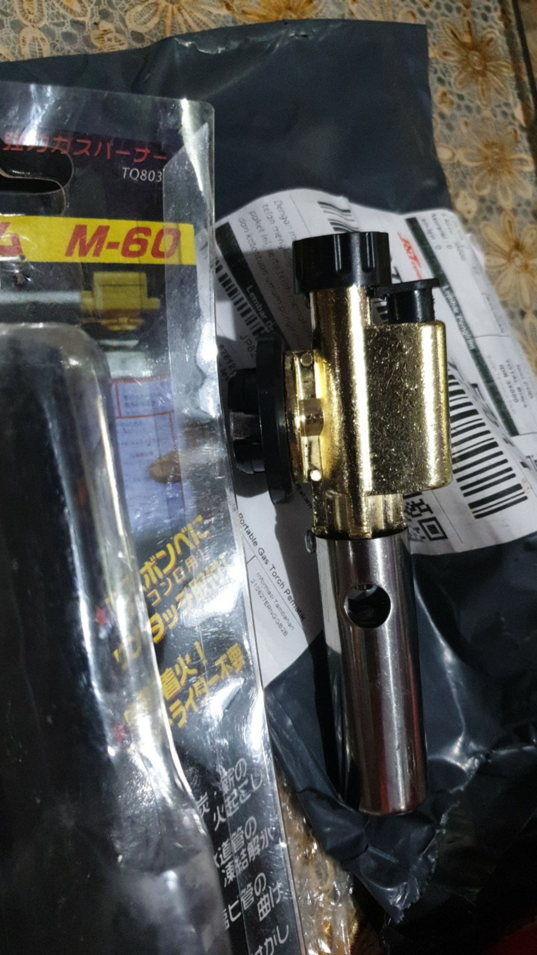 Blow Torch Flame Gun Kepala Portable Gas Torch Pematik Kepala Gas Torch Bakar Keju Mozarella