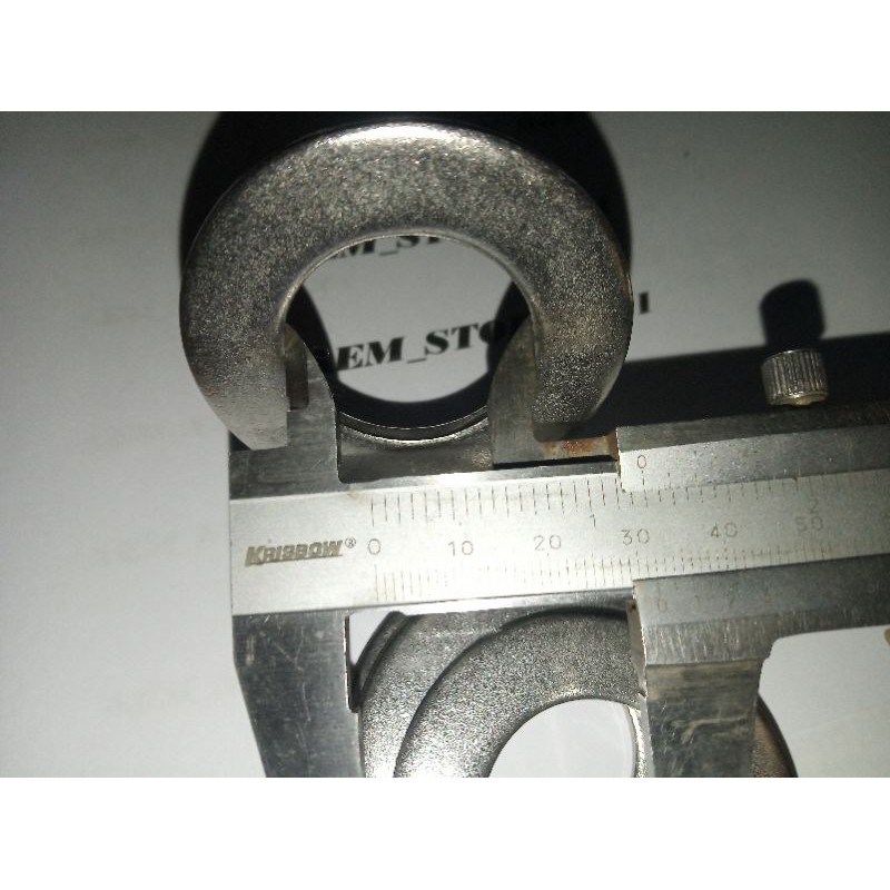 ring flat M30 (3cm) stainless 304 din125a