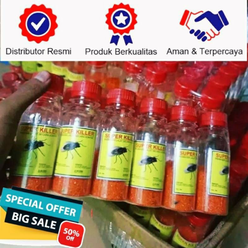 SUPER KILER RACUN LALAT AMPUH