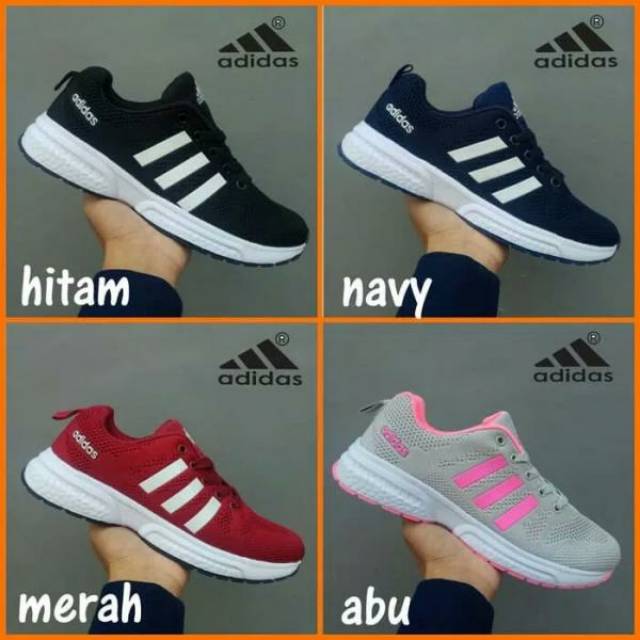 Sepatu Sport Wanita_Sepatu Fitness_Sepatu Gym_Sepatu Joging_Sepatu Adidas Marathon