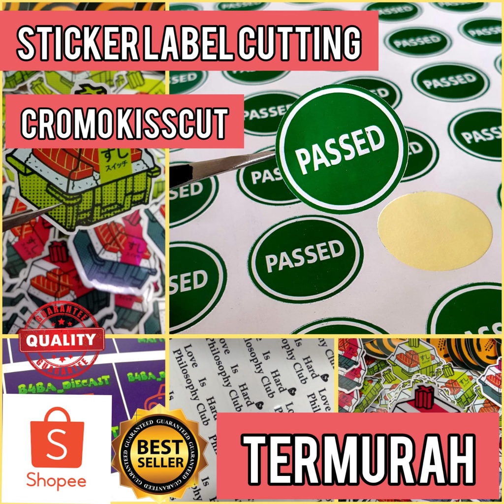 

Custom sticker CROMO Vinyl produk A3+