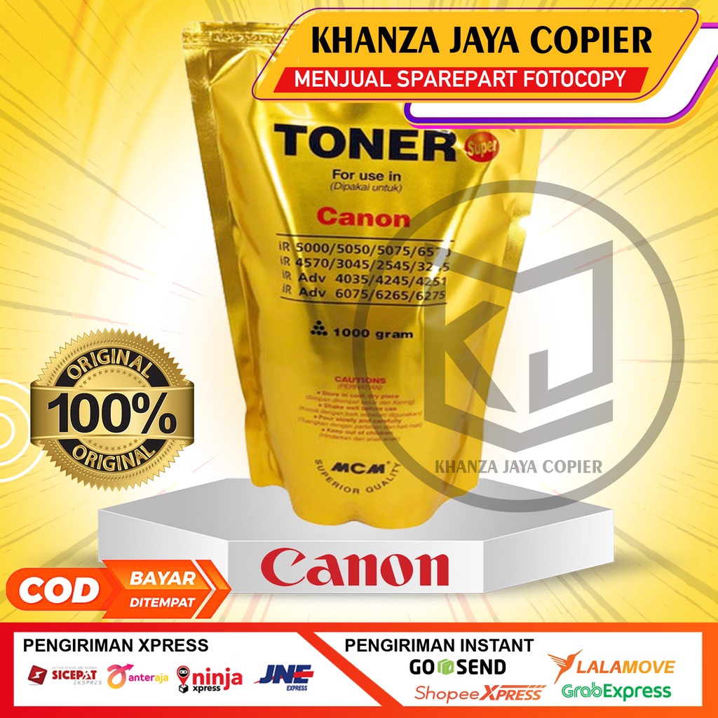 TONER CANON IR 5000 4570 5075 6570 IR ADV 6075 6275 MCM SUPER GOLD