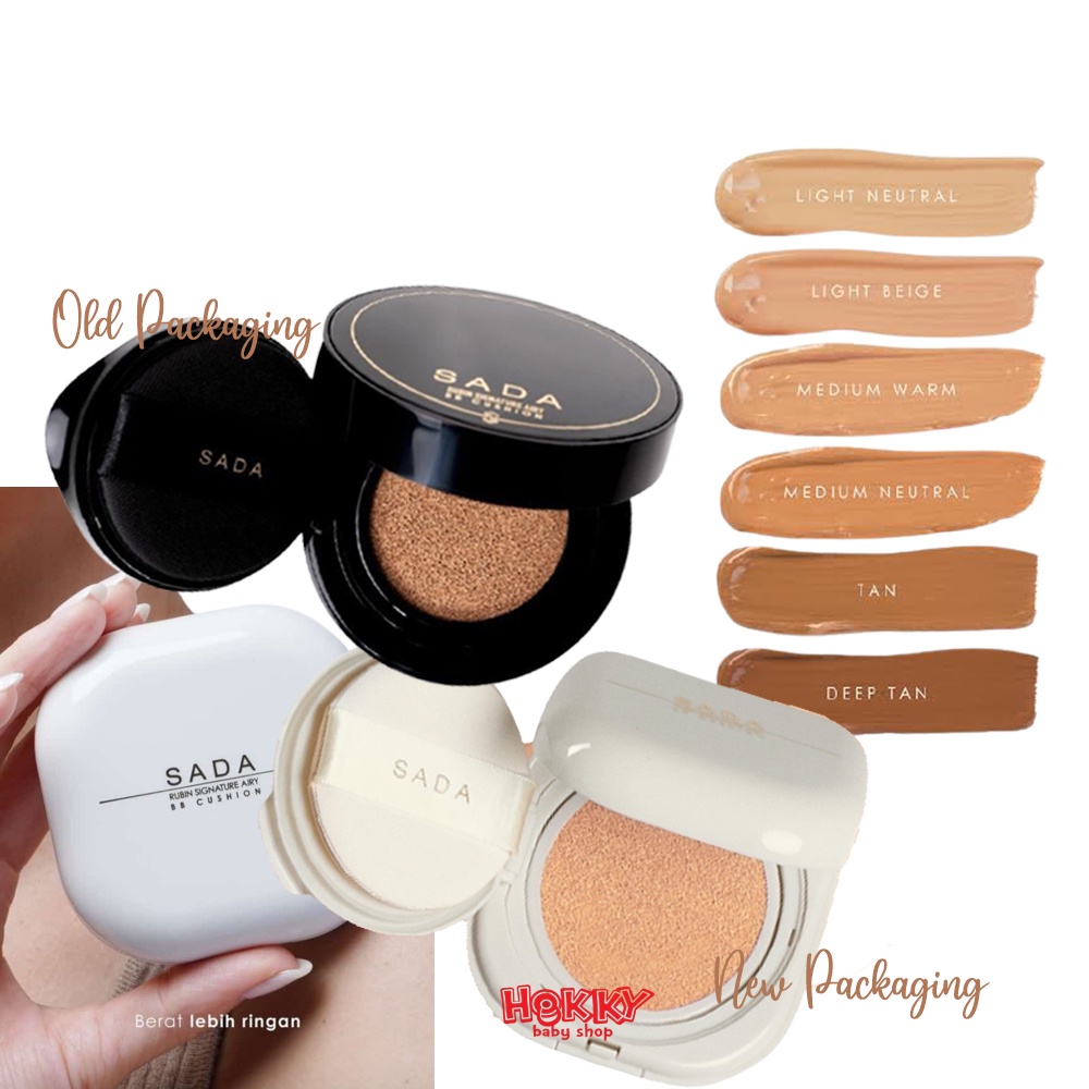 SADA by Cathy Sharon Rubin Signature Airy BB Cushion Bedak Krim Base Makeup