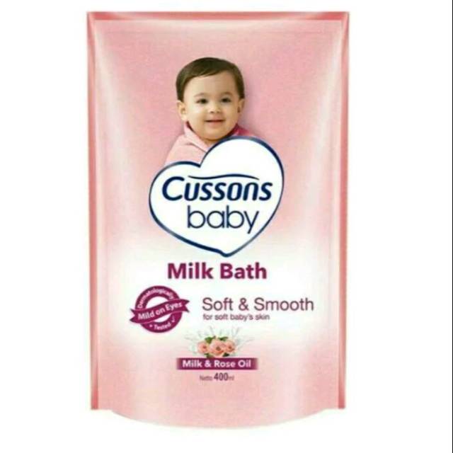 Cussons baby milk bath 400ml