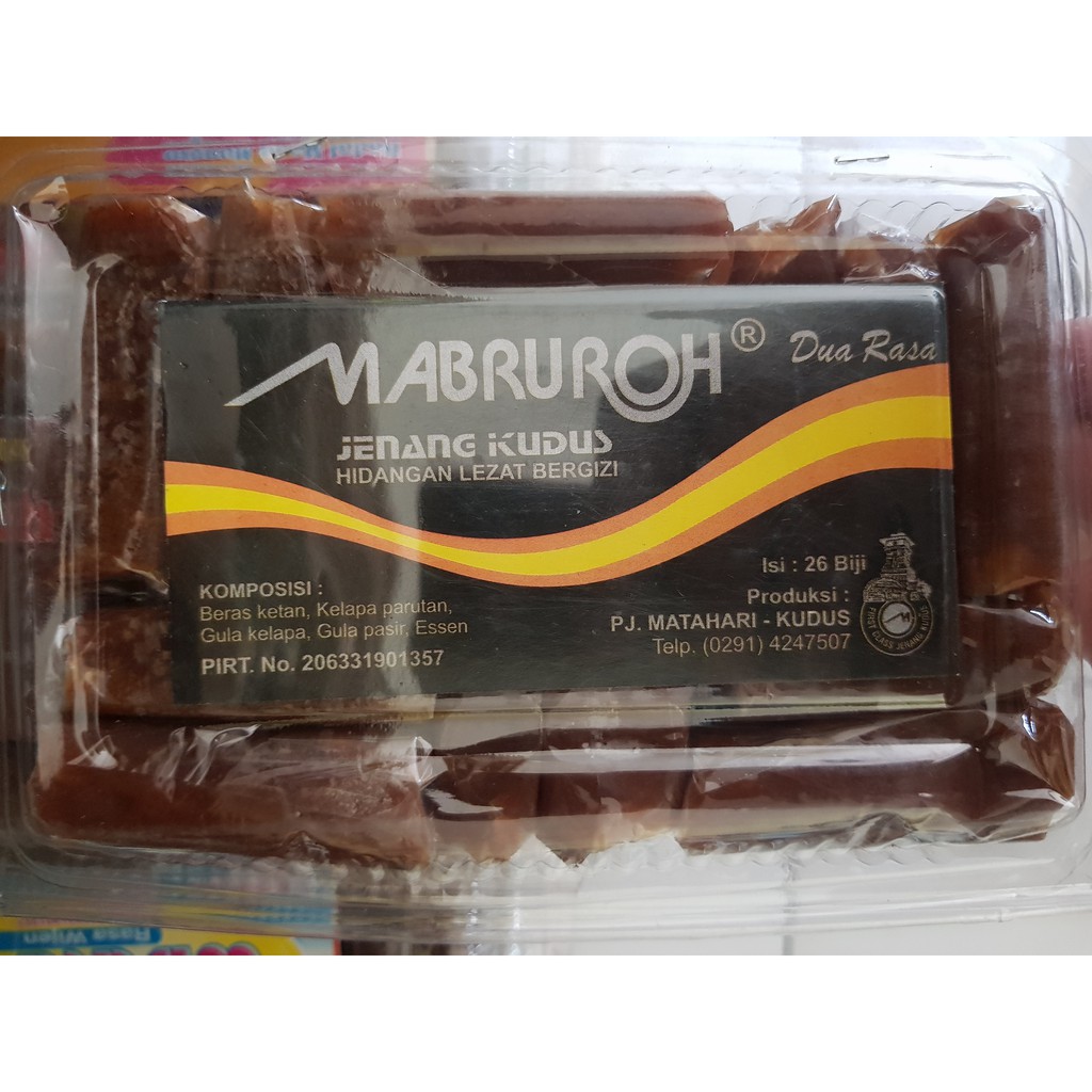 

JENANG KUDUS MABRUROH ISI 26 BIJI