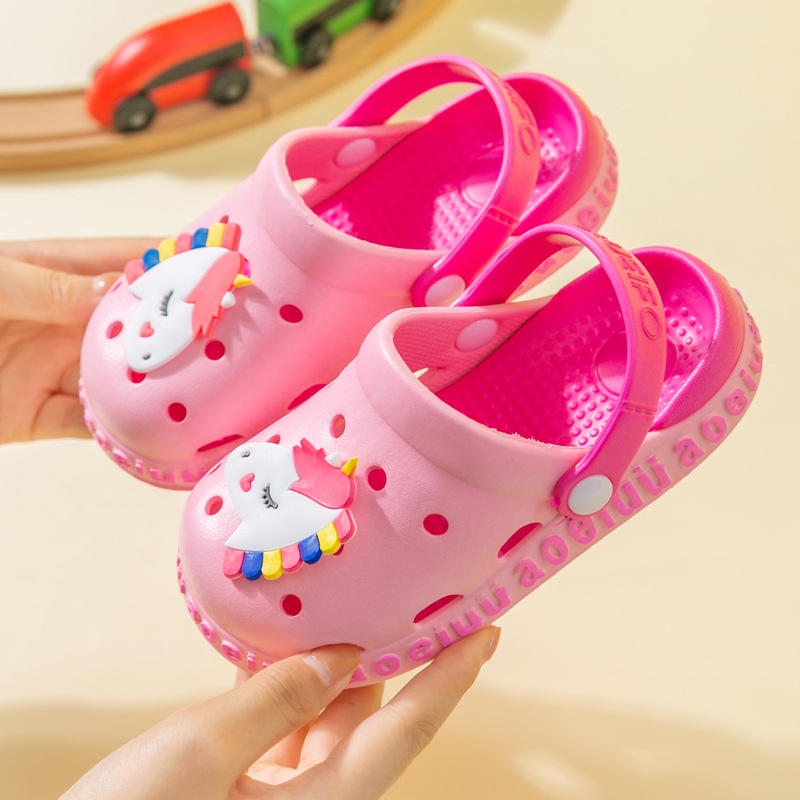 SA-F Sendal / Sandal Anak Eva Lembut Karakter Imut Lucu Non-slip 0793