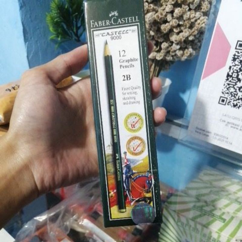 

Pensil 2b faber castel 9000 Original