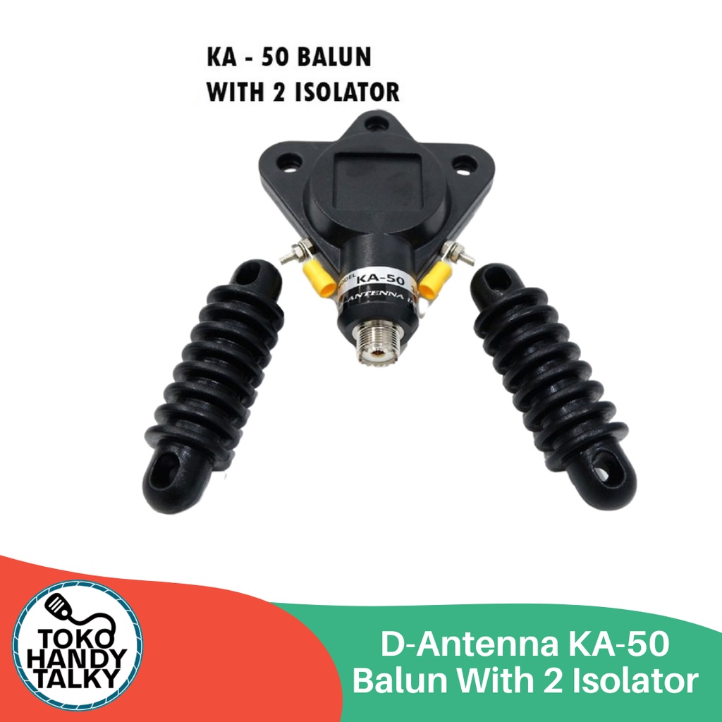 D-ANTENNA KA-50 BALUN WITH 2 ISOLATOR NEW