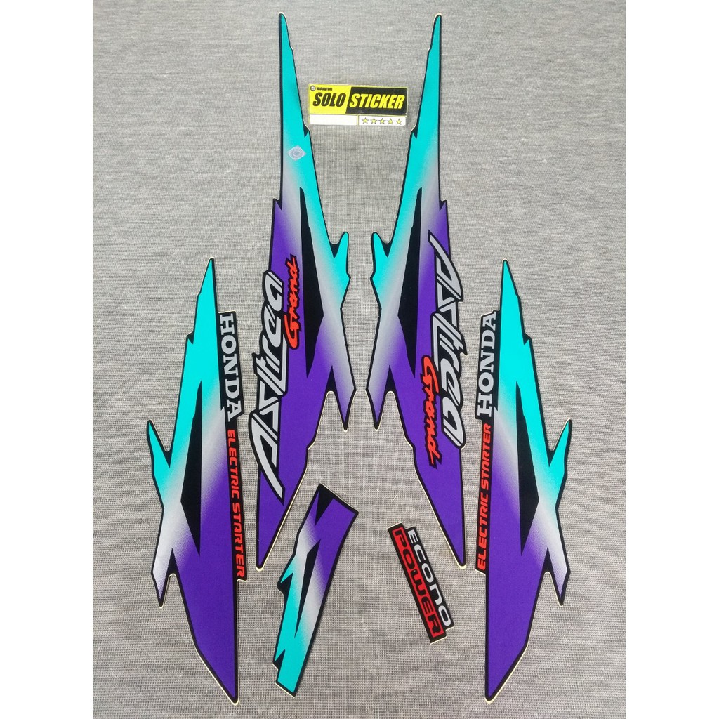 Bisa Cod Striping Sticker Standar Honda Astrea Grand 1995 Bisa Cod Striping Sticker Standar Honda Astrea Grand 1995