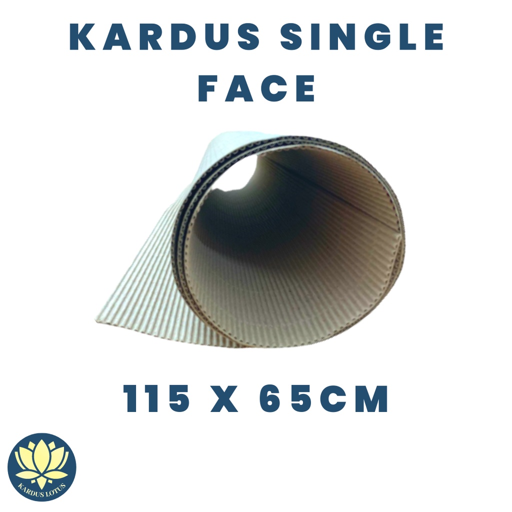 

Kardus | Lembaran Karton Single Face Polos (uk. 115 x 65cm)