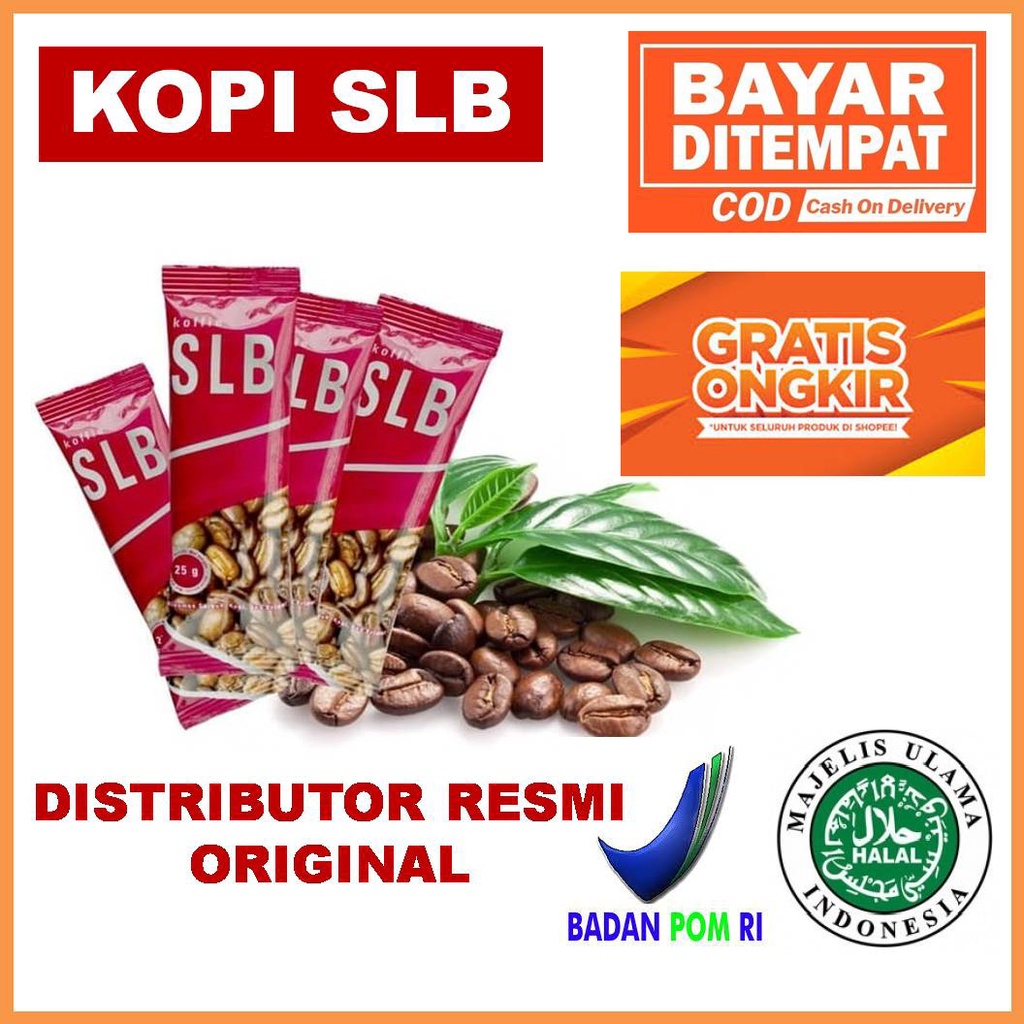 SLB KOPI SLB KOPI SEHAT LAHIR BATIN KOFFIE SLB PENAMBAH STAMINA COFFE VITALITAS 1 box isi 10 sachet