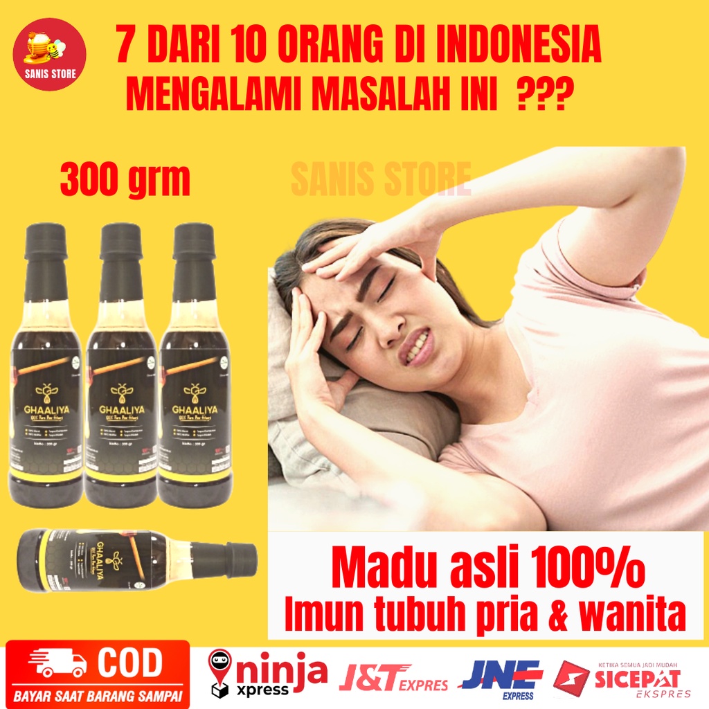 

Madu Murni Hutan Asli 100% Original Alami Tanpa Campuran Suplemen Untuk Meningkatkan Imun Tubuh Pria Dan Wanita/300Gram