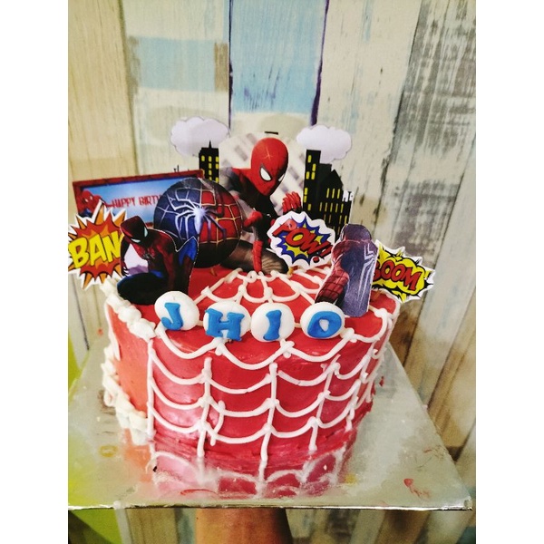 

kue ultah Spiderman