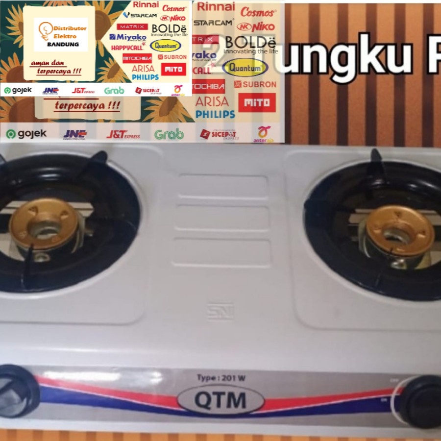 Kompor Qtm 2 Tungku (Mayo)