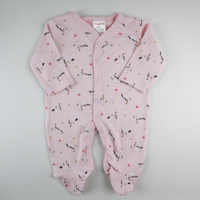 Sleepsuit little duck motif pony bahan lembut dan adem bahan 100% Cotton 00023