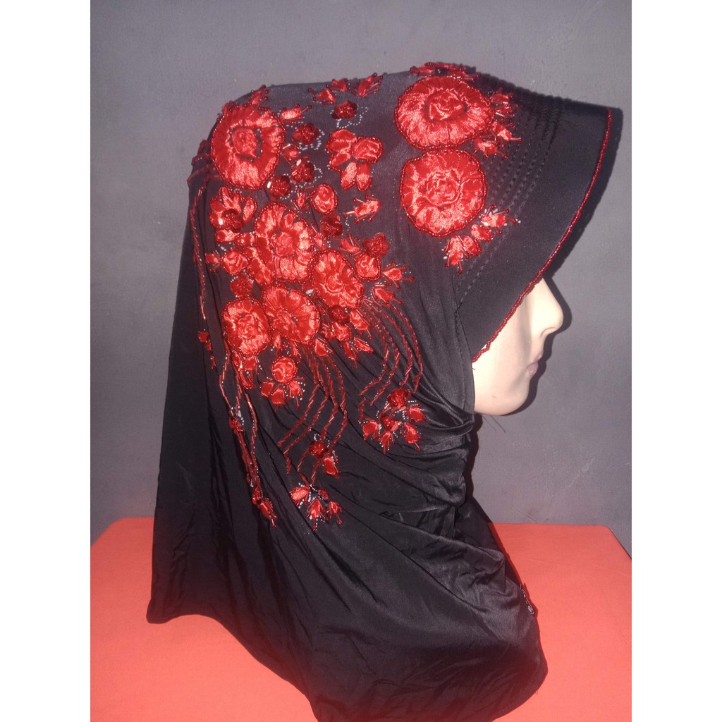 HIJAB INSTAN SPANDEX SULAM